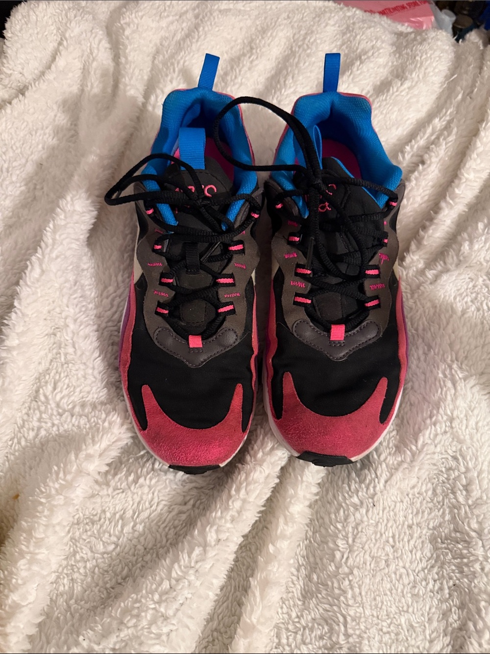 Nike Women’s Running Sneakers in Pink, Black & Blue